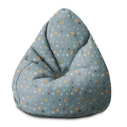 Puf Pearshape Colorful Dots-S-Oxford