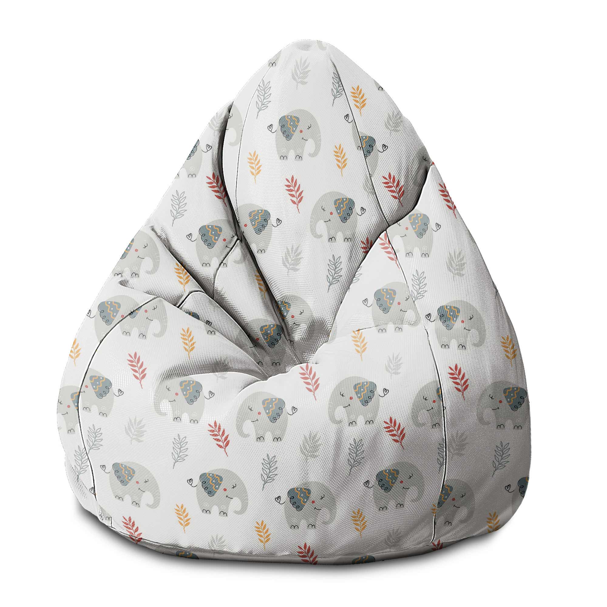 Puf Pearshape Cute Elephant-S-Velvet