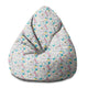 Puf Pearshape Dinosauři a Jednorožci-S-Velvet