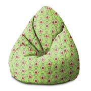 Puf Pearshape Exercising Avocados-S-Velvet