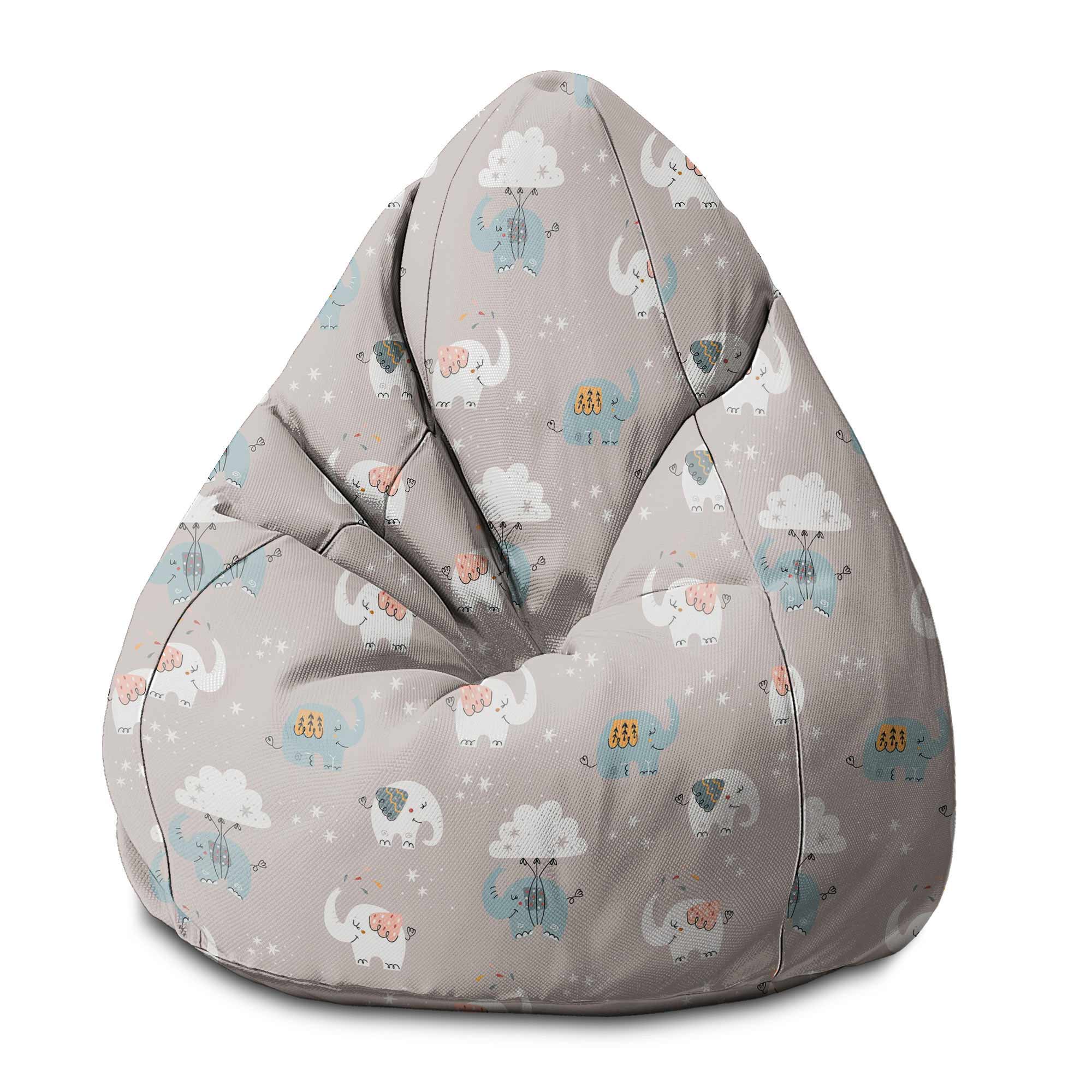 Puf Pearshape Lietajúci Slon-S-Velvet