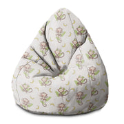 Puf Pearshape Funny Monkeys-S-Velvet