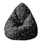 Puf Pearshape Neon Galaxy-S-Velvet