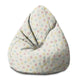 Pearshape Pastel Spots-S Oxford Pouf