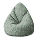 Puf Pearshape Abstraktní Kartáč Listy-S-Zamat
