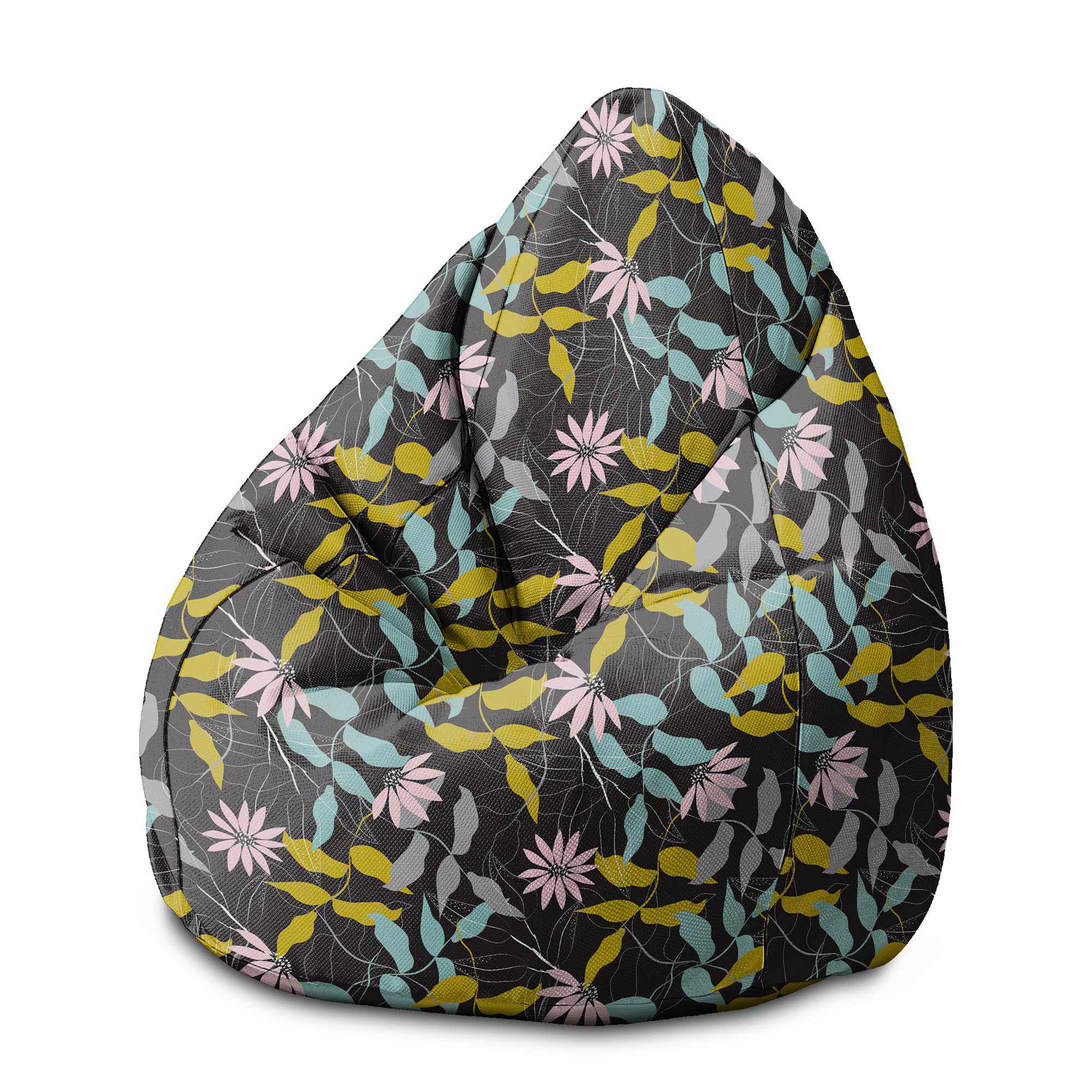 Puf Pearshape Garden Sketch-M-Oxford