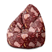 Sedací vak Pearshape Abstract Nature-M-Velvet