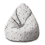 Puf Pearshape Brown Terrazzo-S-Velvet