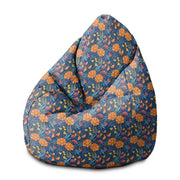 Pearshape Flower Bloom Pouf-M-Oxford