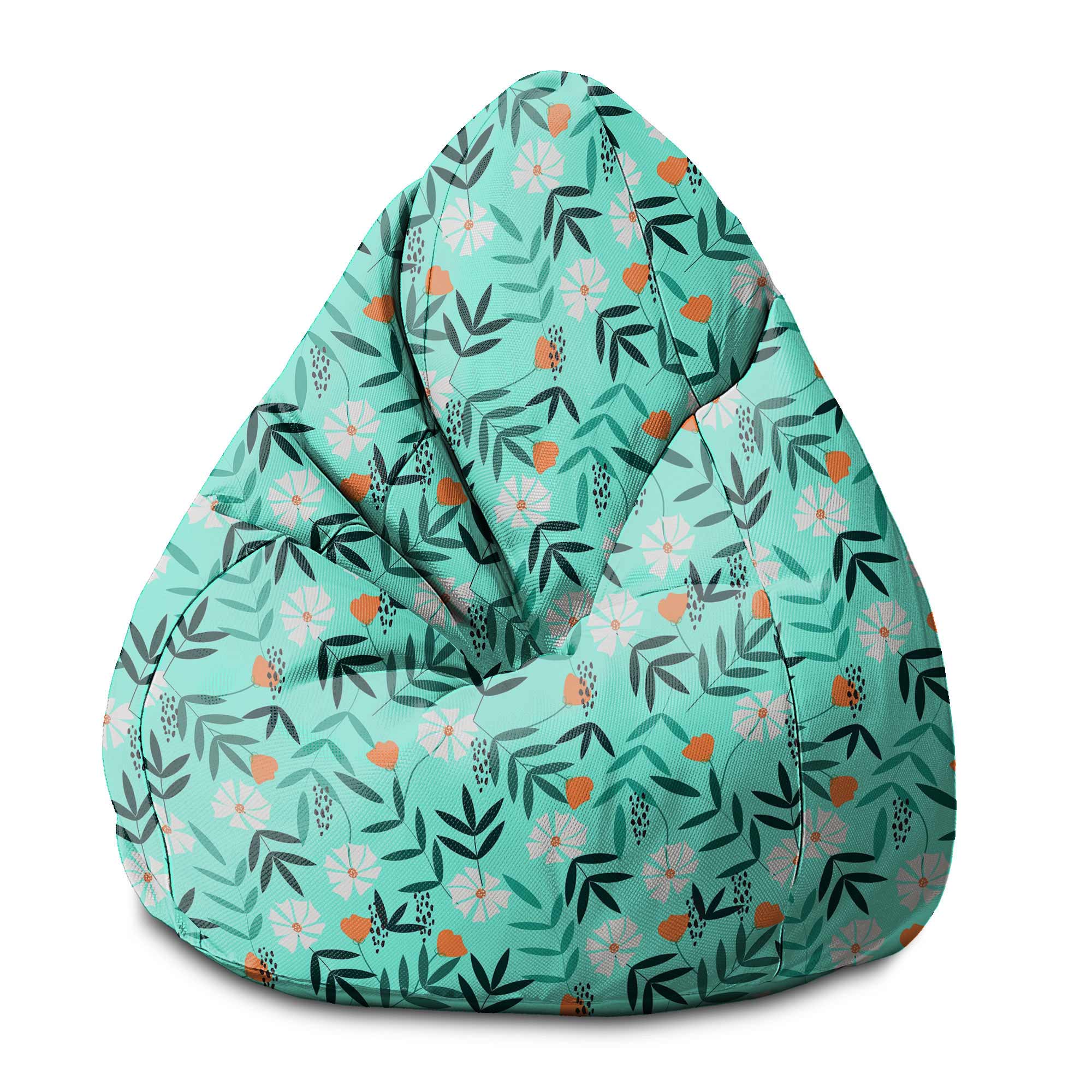 Puf Pearshape Flower Dream