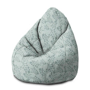 Puf Pearshape s květinovým a větvovým vzorem M-Velvet
