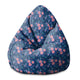 Pearshape Fresh Rose Pouf-S-Oxford