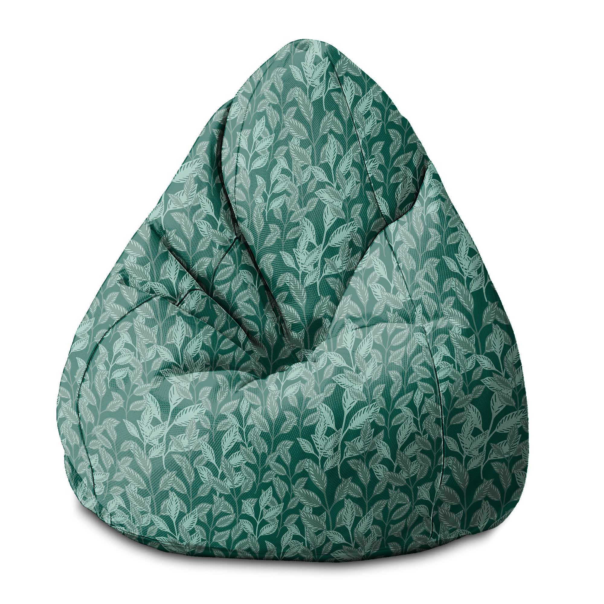 Pearshape Garden Plants Pouf-S-Oxford