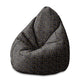 Puf Pearshape abstraktní design-M-velvet