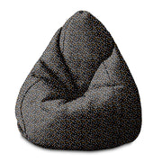Puf Pearshape abstraktní design-S-Oxford