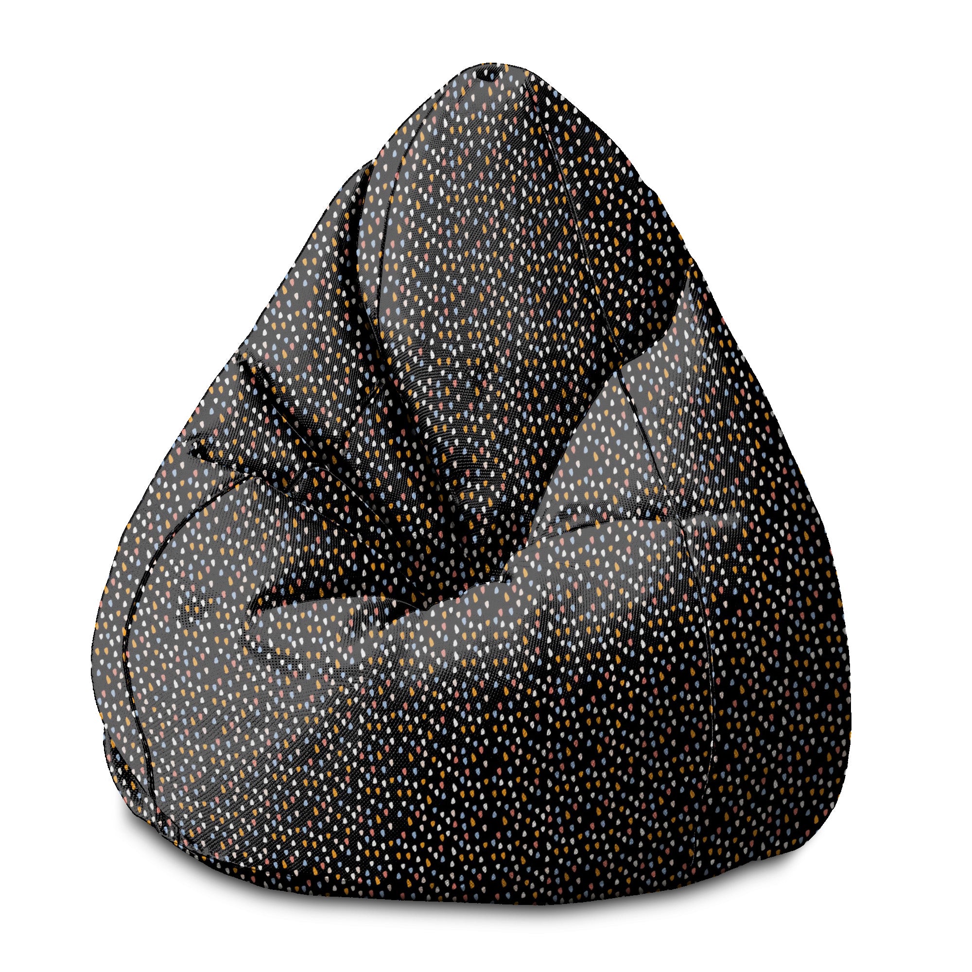 Puf Pearshape abstraktní design-S-Oxford