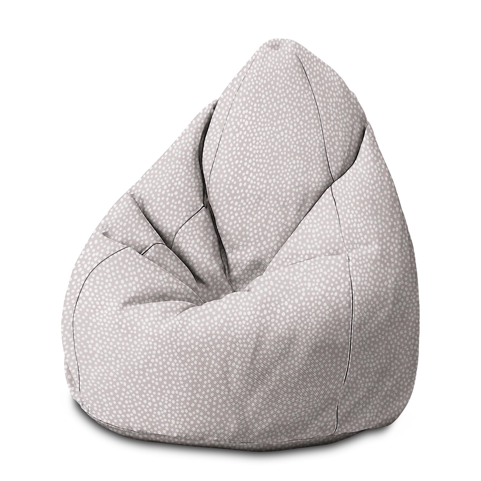 Puf Pearshape Abstract Earth Dots-M-Oxford