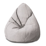 Puf Pearshape Abstraktné zemské bodky-S-Zamat