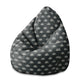 Puf Pearshape Umelecký abstrakt-M-Zamat