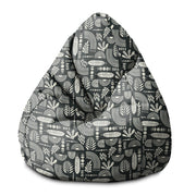 Puf Pearshape Artistic Abstract Art-M-Panama