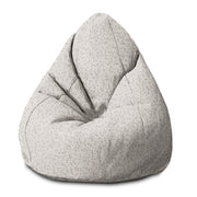 Puf Pearshape Béžový s puntíky