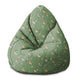 Pearshape Pouf Birds and Berries-S-Velvet