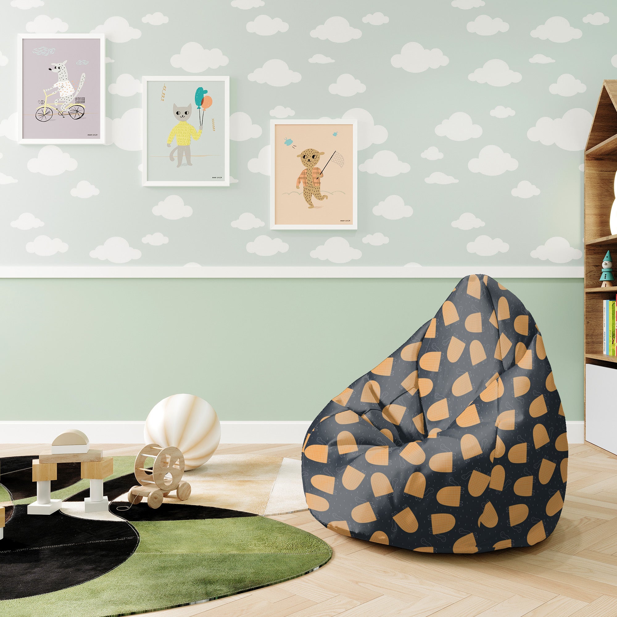 Puf Pearshape Chilling Turtles