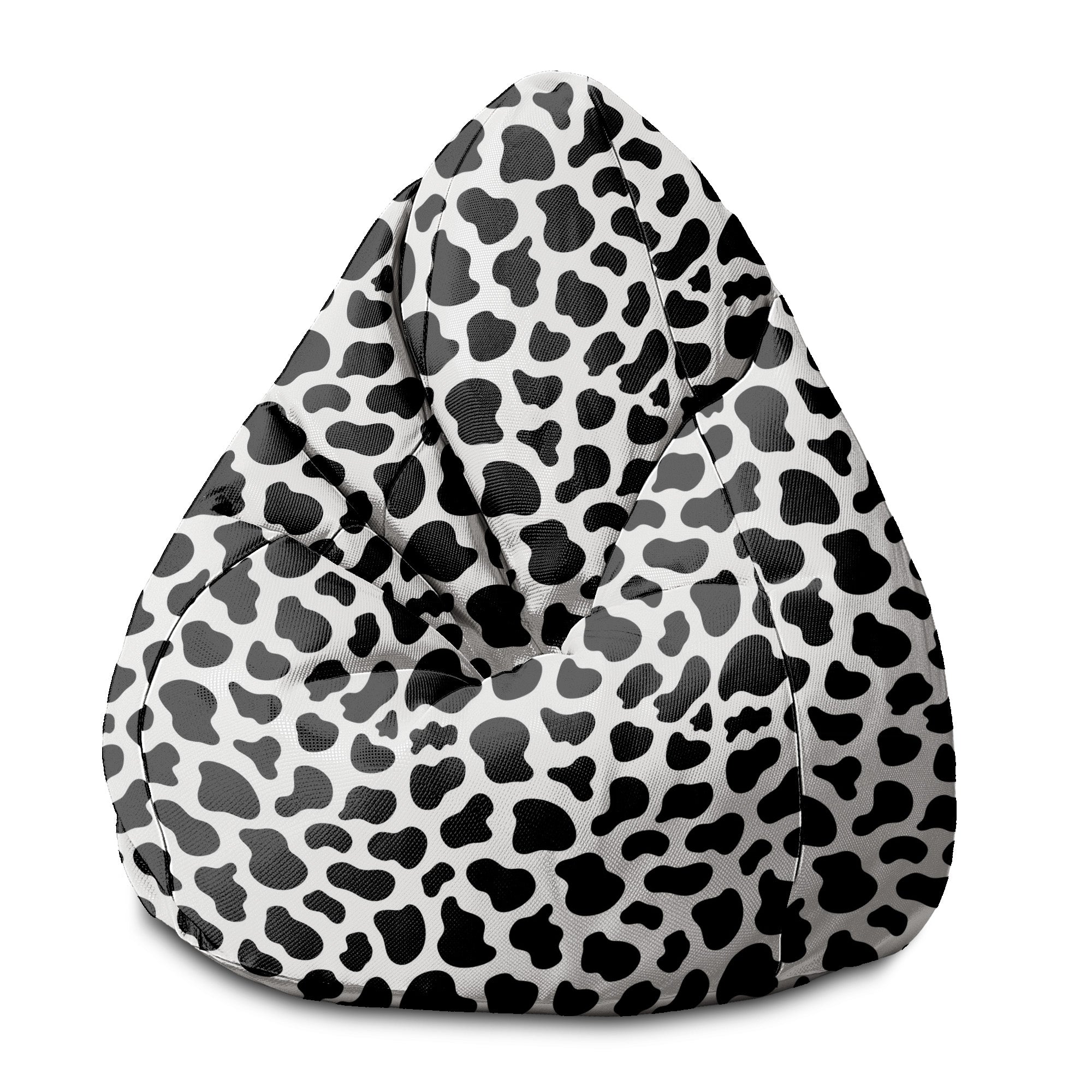 Sedací vak Pearshape Vzor kravy-S-Oxford