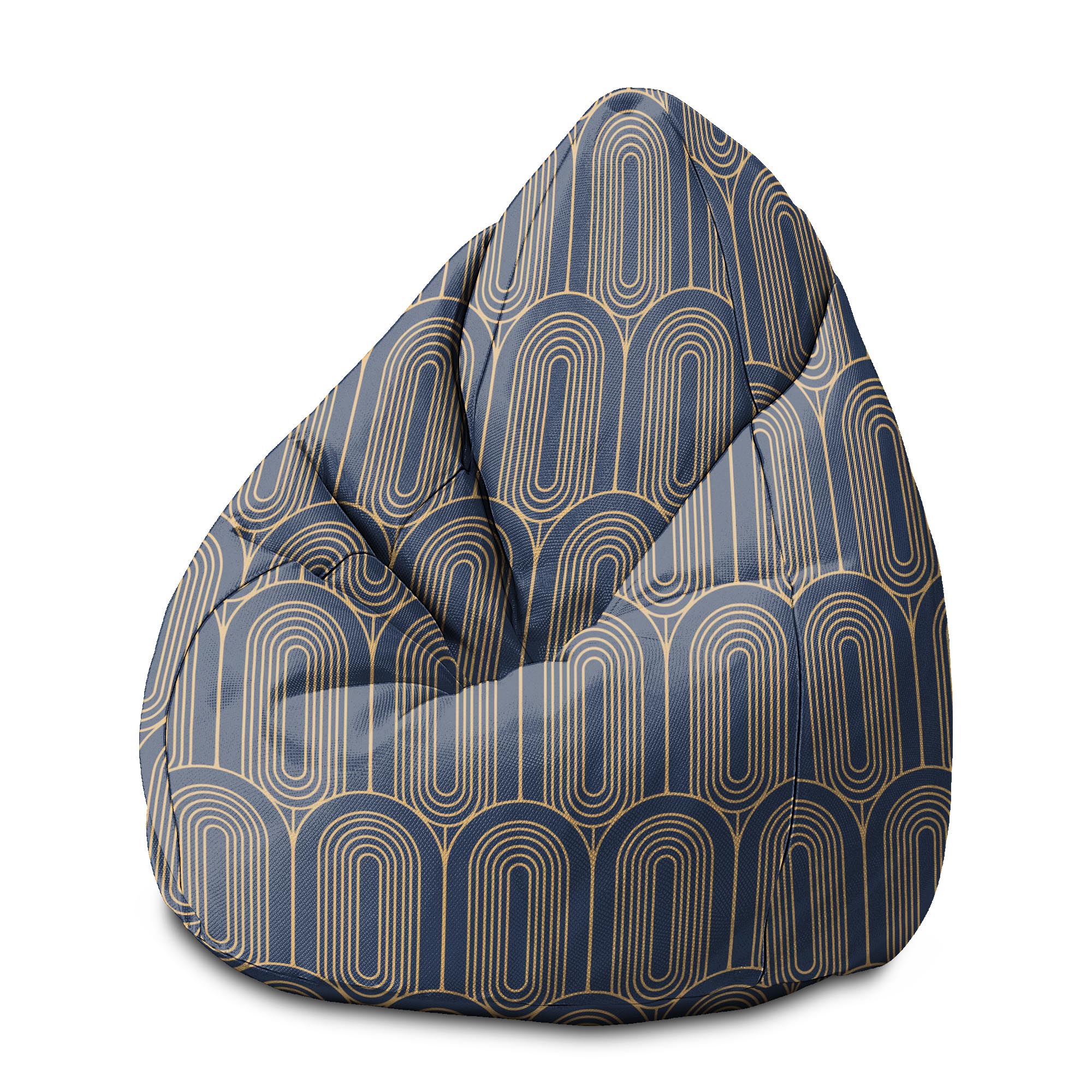 Puf Pearshape Deco Vzor-M-Oxford