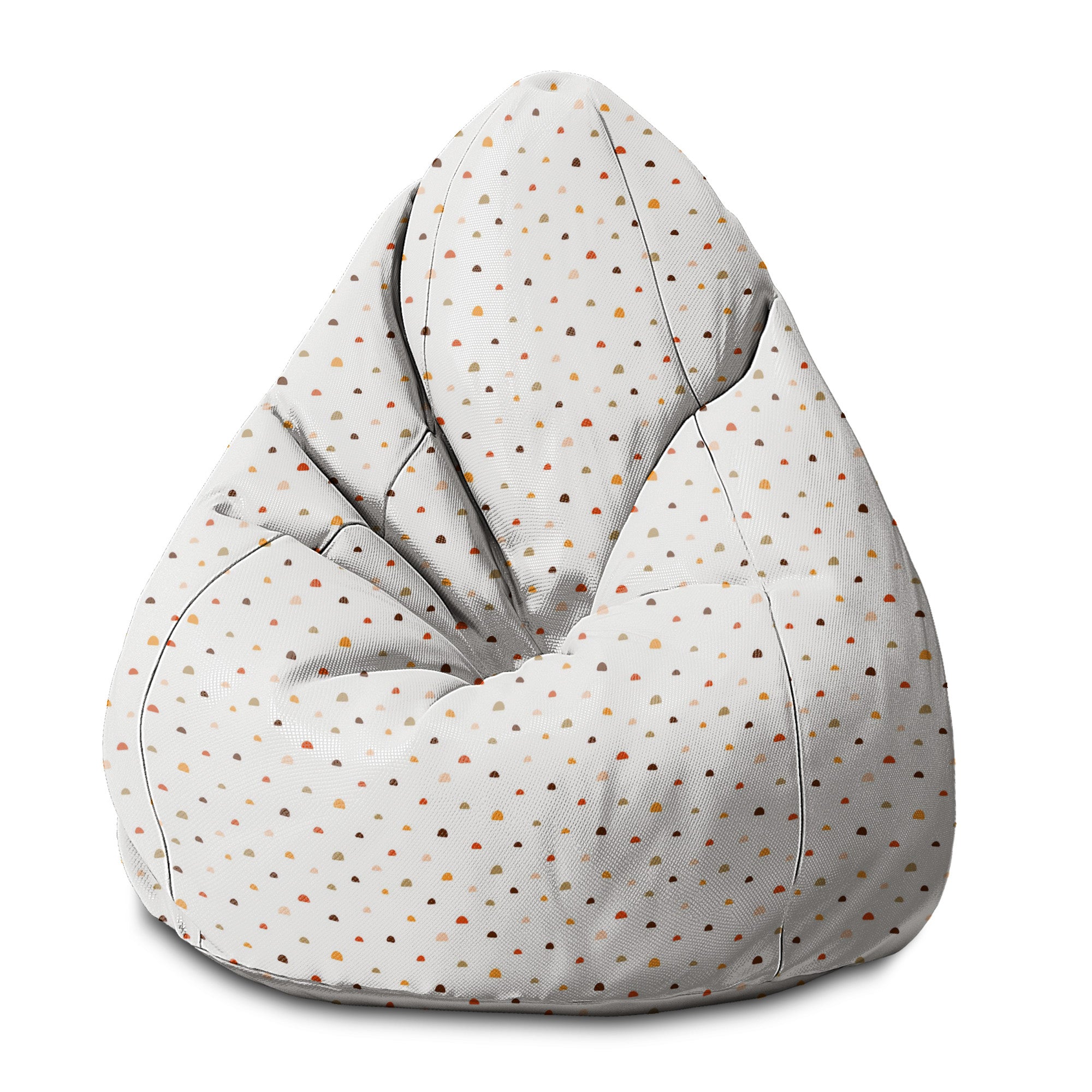 Pearshape Pouf Doodle Shapes-S-Velvet
