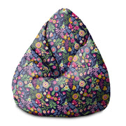 Puf Pearshape Exotic Floral-S-Oxford