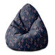 Sedací vak Pearshape Geometric Flower-S-Oxford