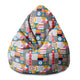 Puf Pearshape Geometrisches Mosaik