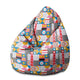 Puf Pearshape Geometrisches Mosaik-M-Oxford