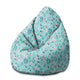 Sedací vak Pearshape Lienky a kvety-M-Oxford