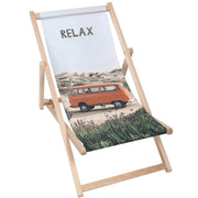 Dřevěné lehátko Relax