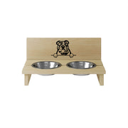 Dog Bowl Stand Bulldog-S