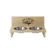 Dog Bowl Stand Life is Better with a Dog2
