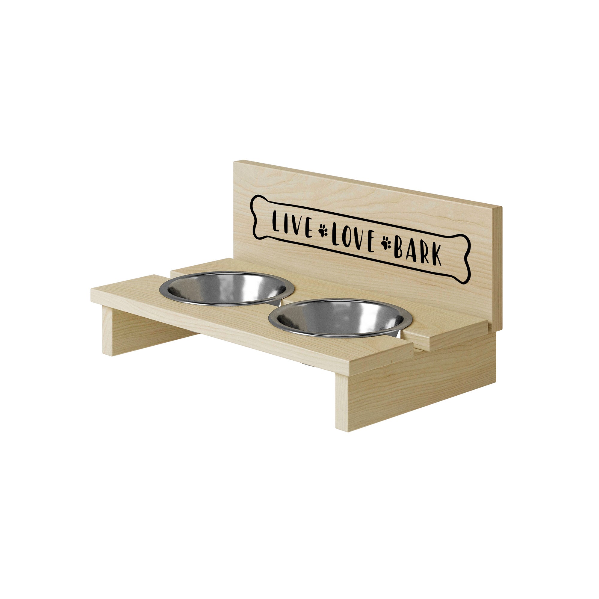 Stojak na miskę dla psa Live Love Bark-S