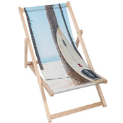 Dřevěné lehátko Surfboard