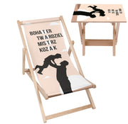 Set Deck Chair and Table Hero Dad