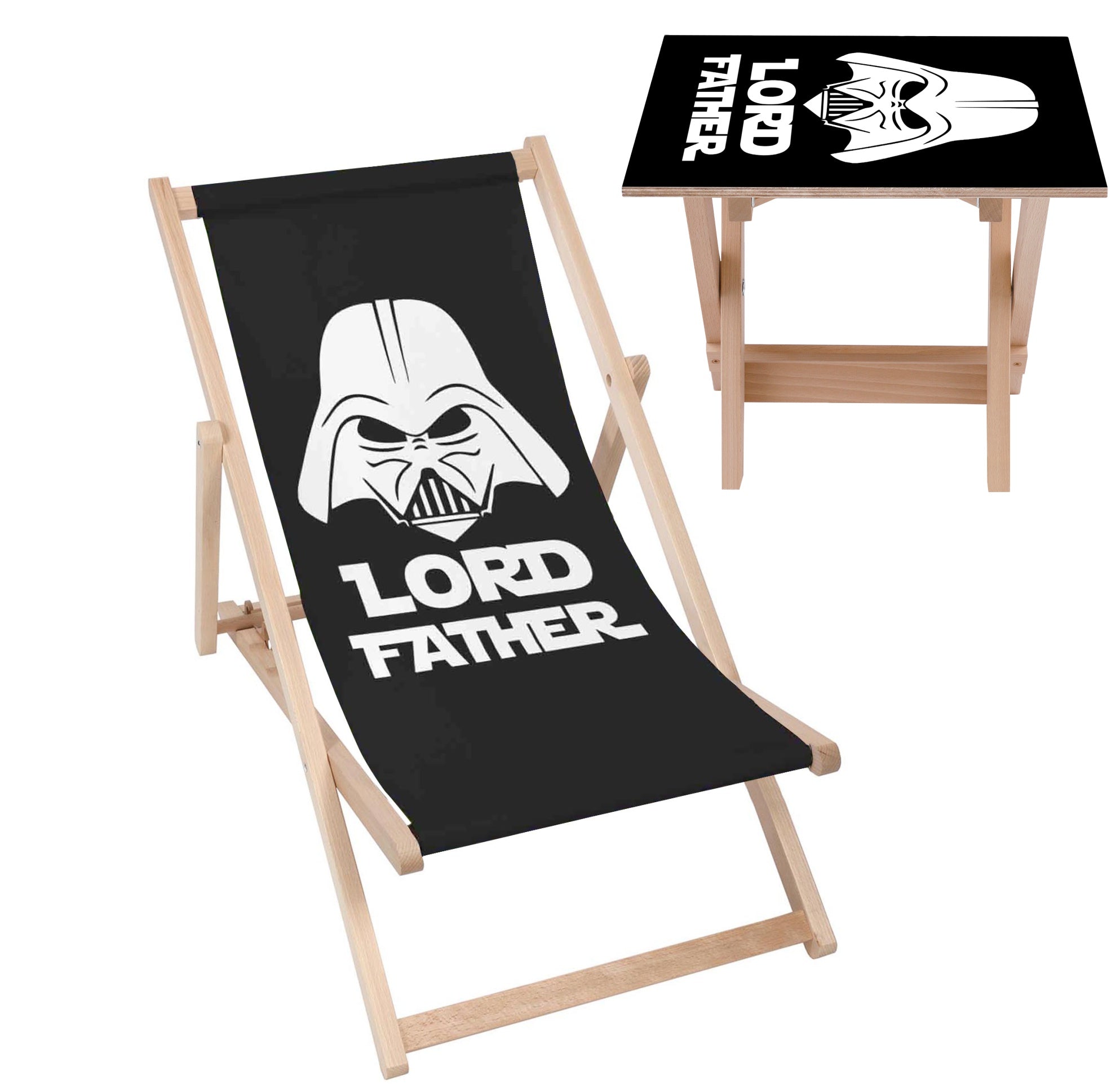 Súprava ležadlo a stolík Lord Father
