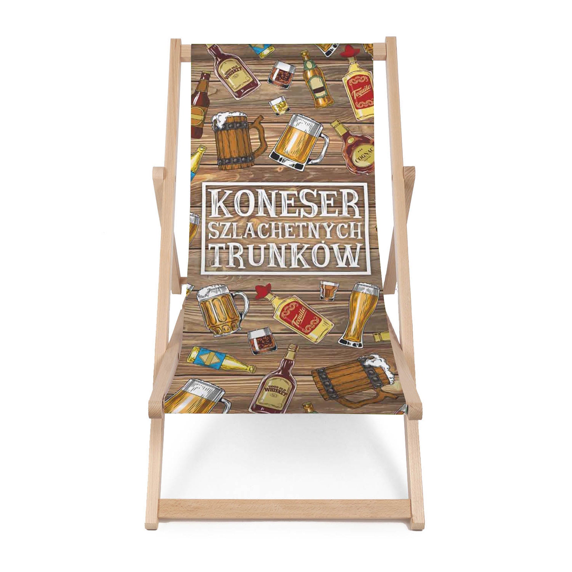 Set Deck Chair and Table Dad Connoisseur of Fine Drinks