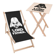 Sada lehátko a stolek Lord Father