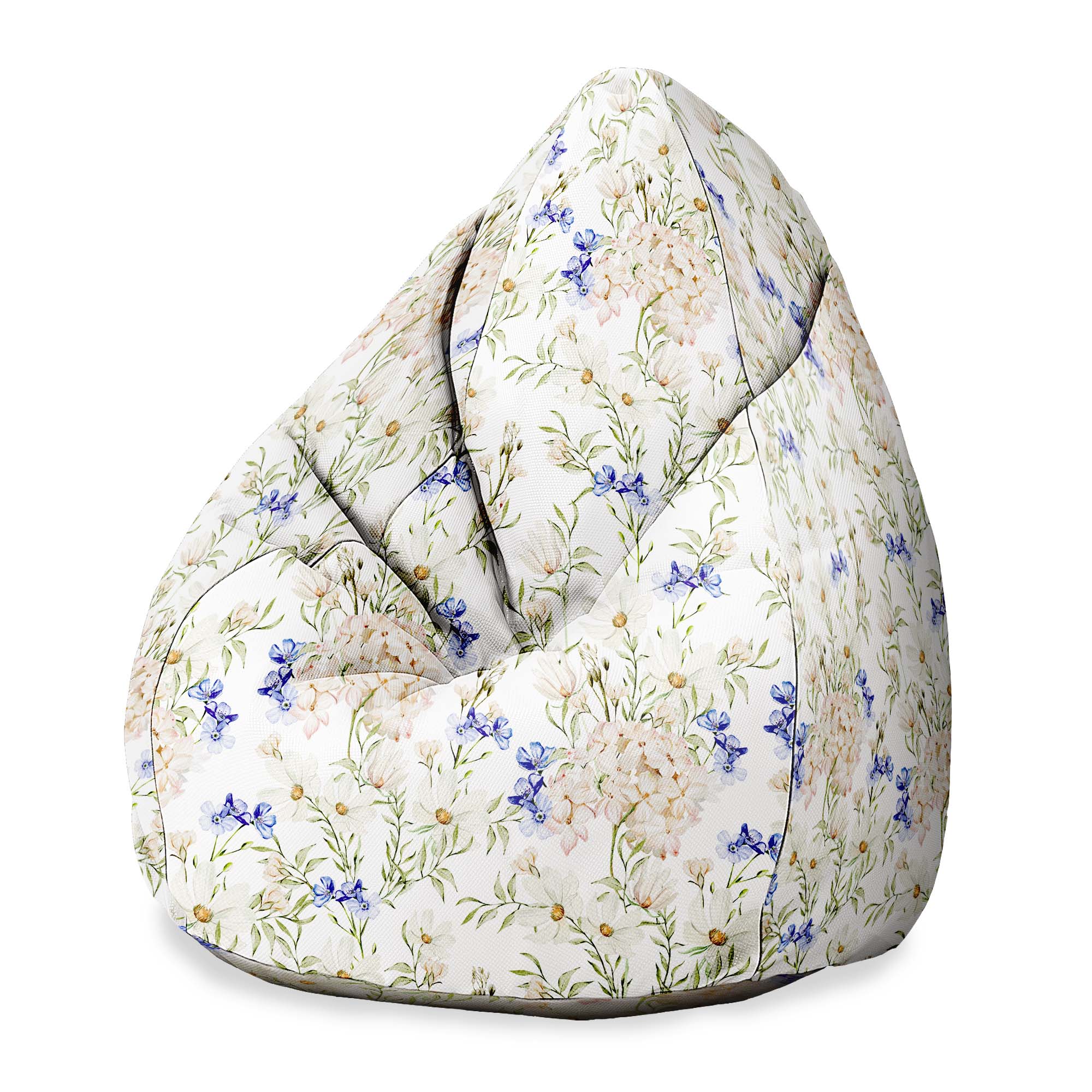 Pearshape Pouf Amazing Floral