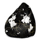 Sedací vak Pearshape Bohémske kvety-S-Velvet