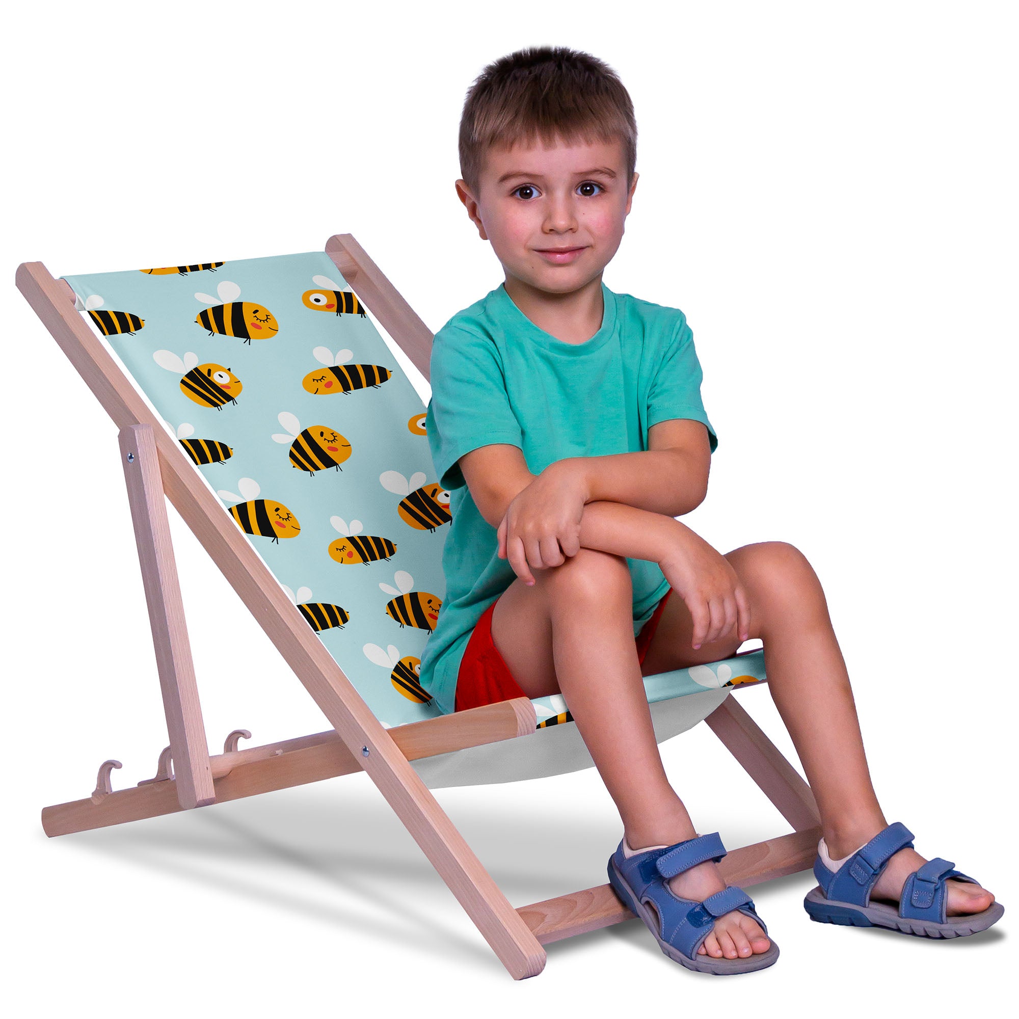 Wooden Deck Chair Bee Life