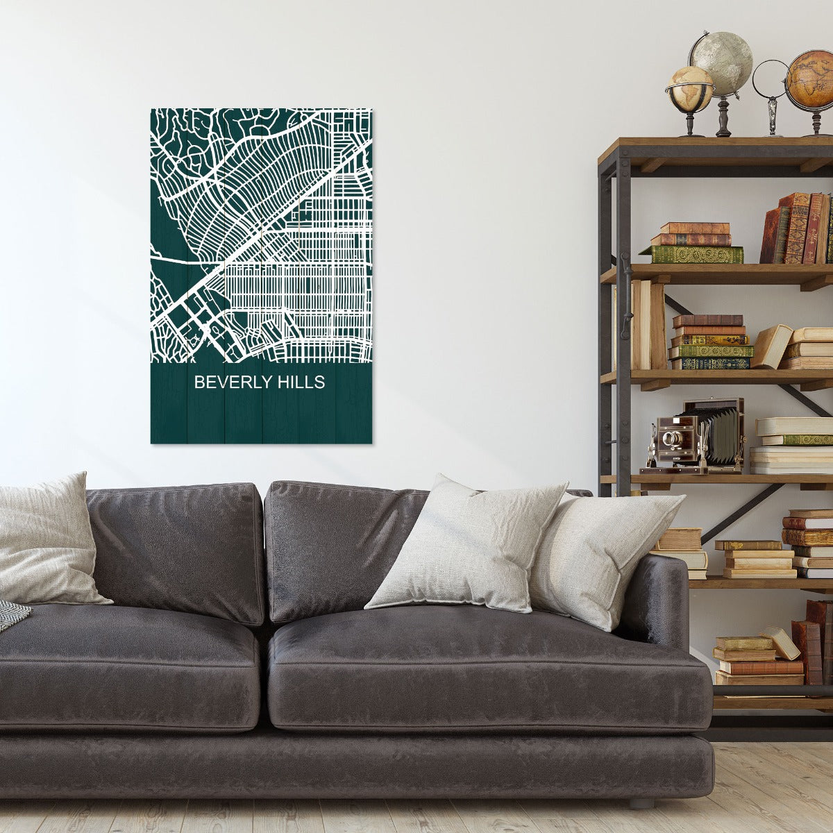 Wood Picture Beverly Hills-50x70 cm