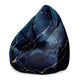 Puf Pearshape Black Mystery-S-Velvet