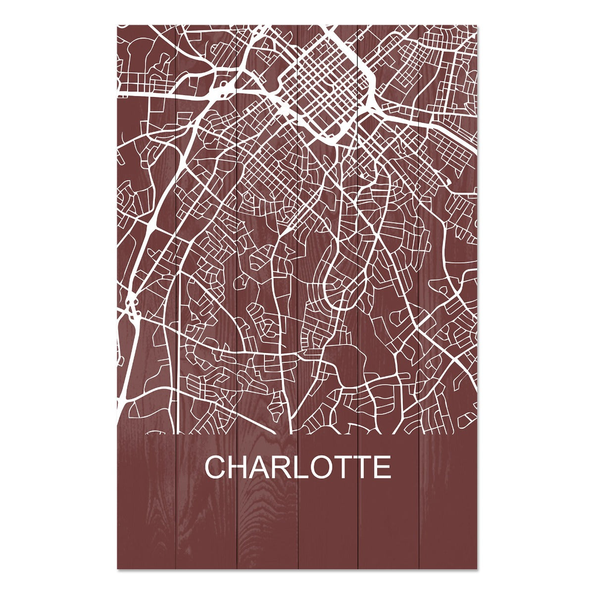 Obraz Wood Charlotte-50x70 cm